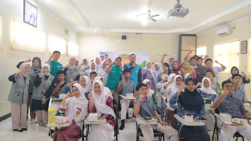 Knowledge Sharing Petani Milenial di SMA Negeri 2 Cilacap
